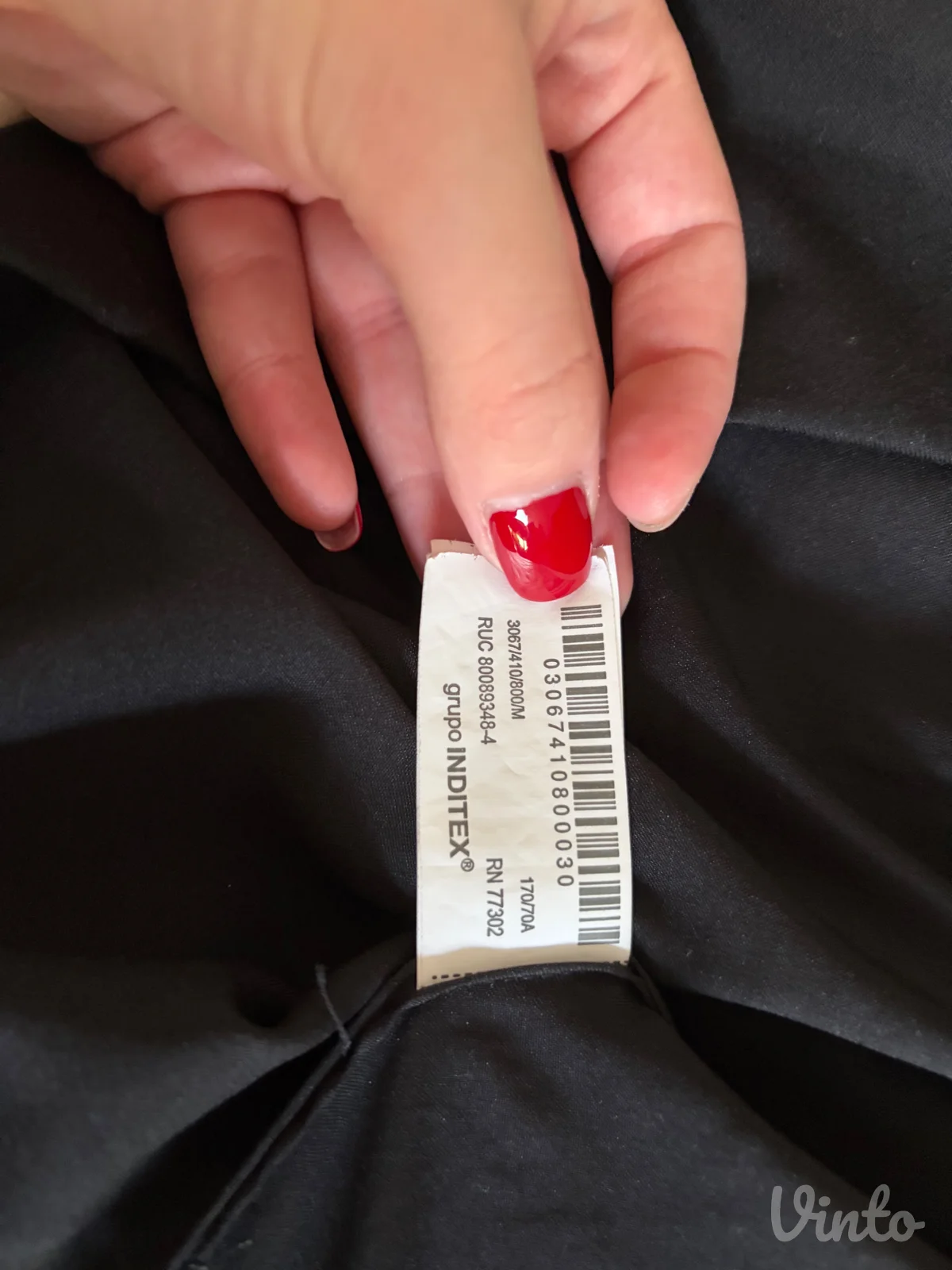 Zara crna mini suknja