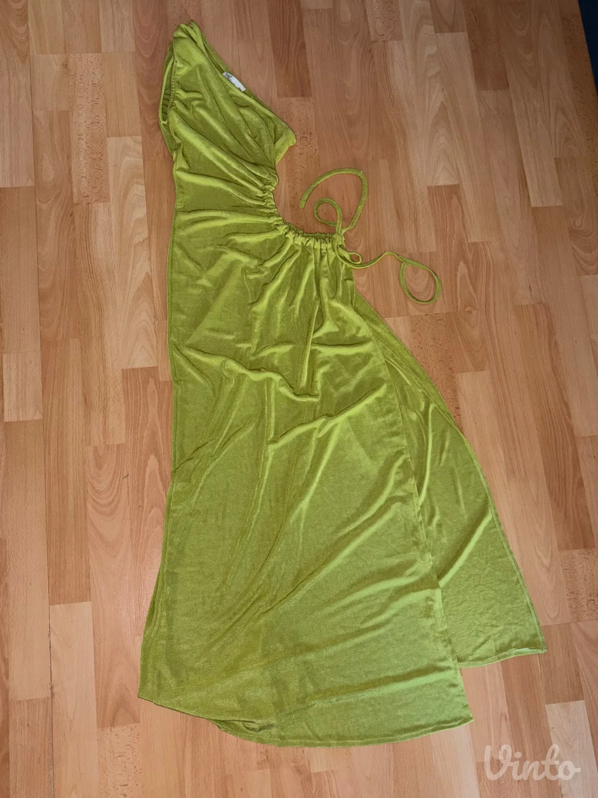 Zelena duga haljina