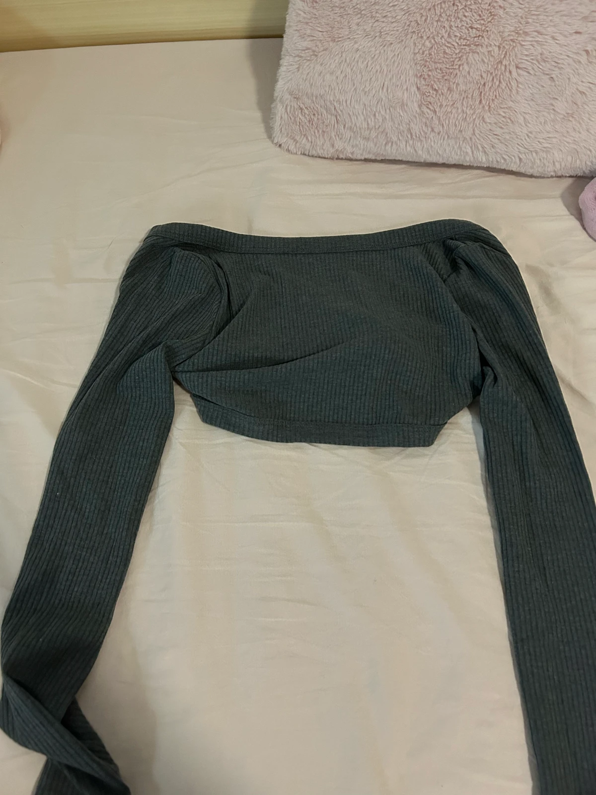 Shein - grey top XS
