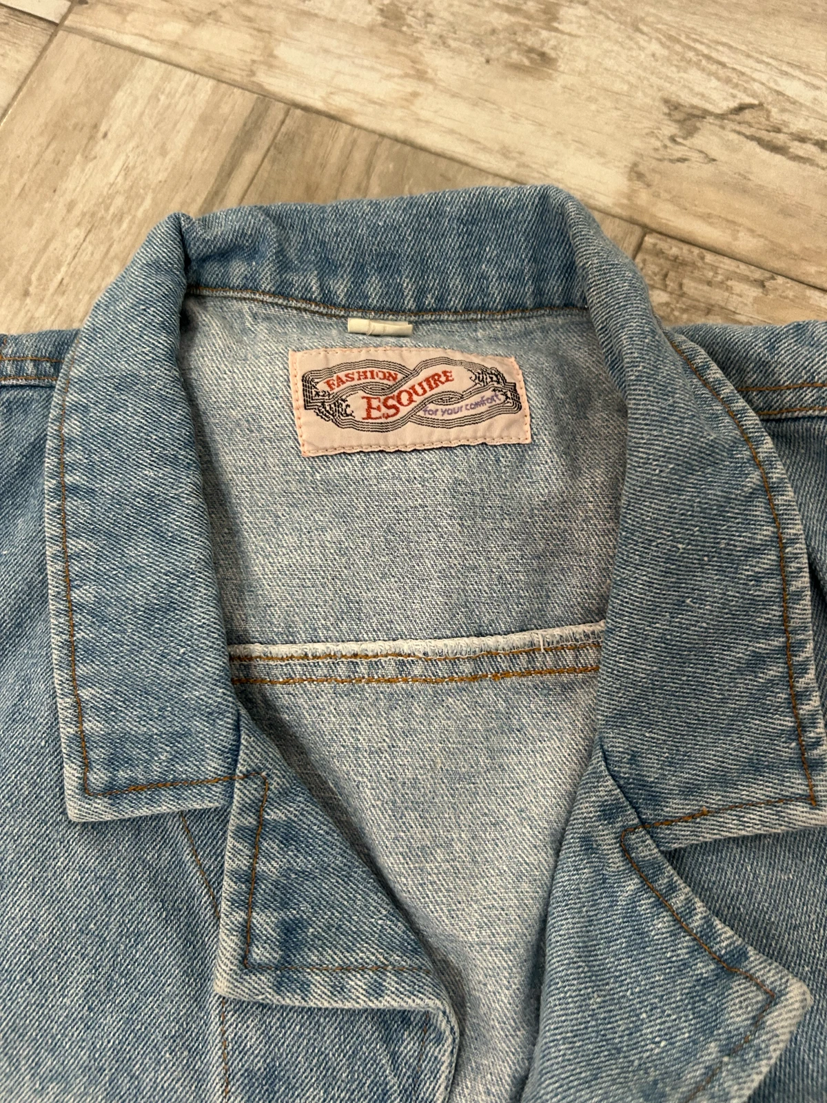 Vintage teksas prsluk
