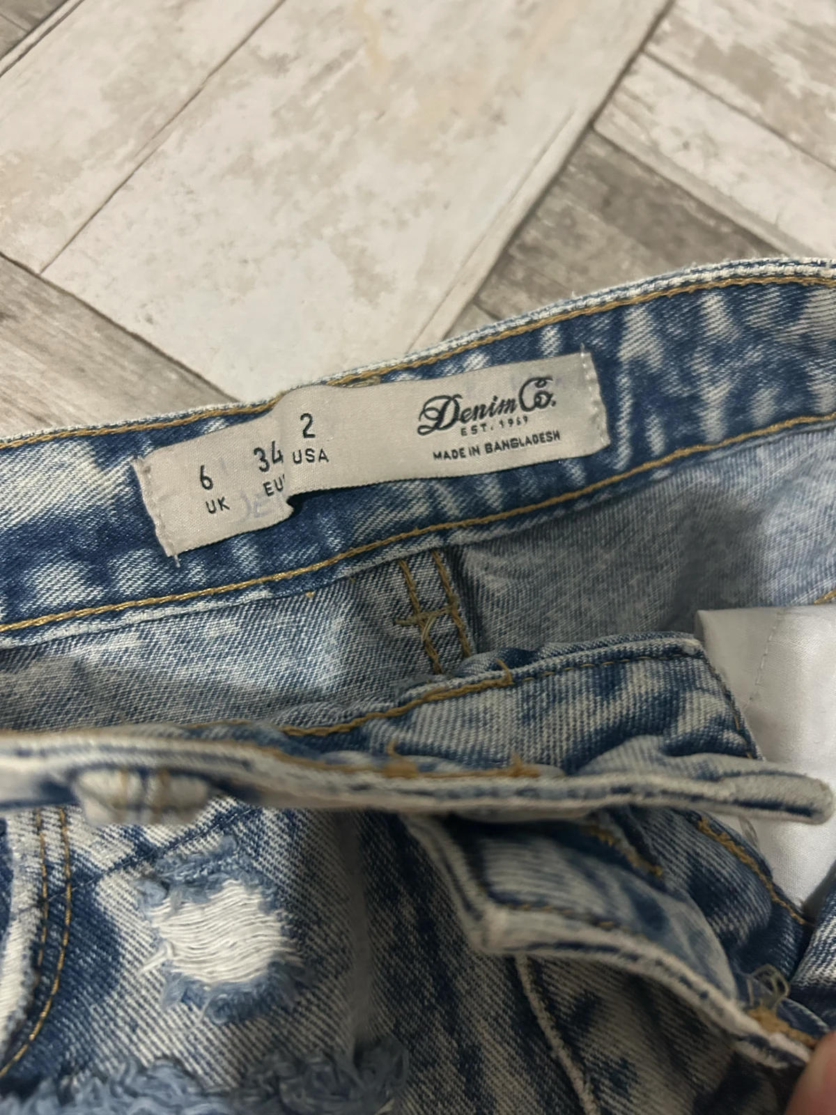 Denim šorc