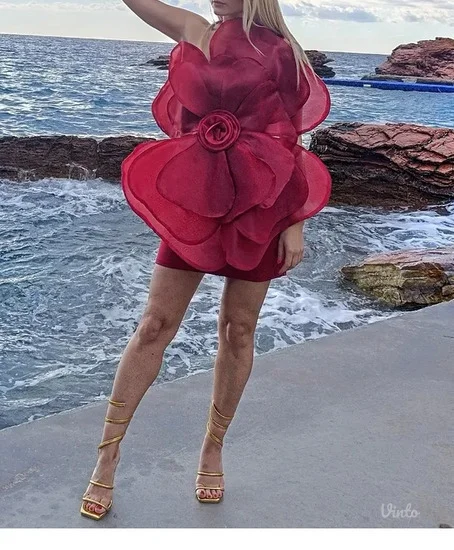 Haljina sa 3d cvetom