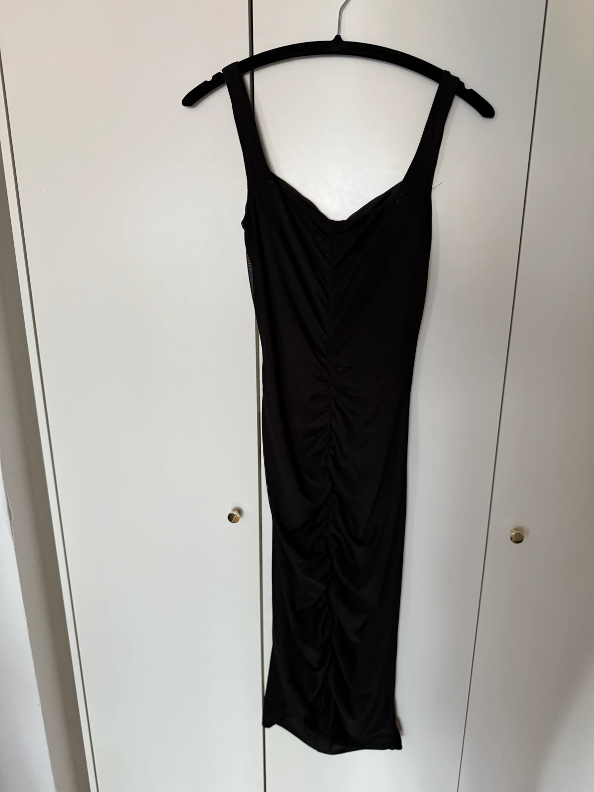 Crna elegantna haljina sa etiketom, Mohito