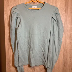 Majica sa puf rukavima od revrastog pamuka