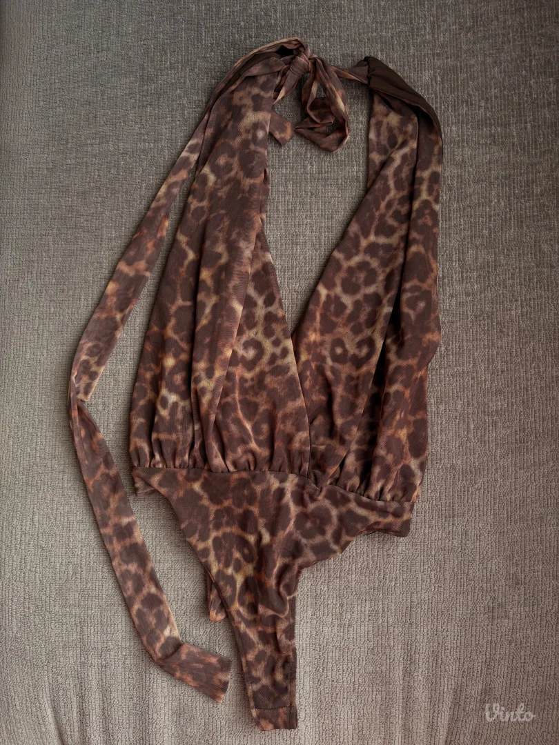Zara leopard bodi