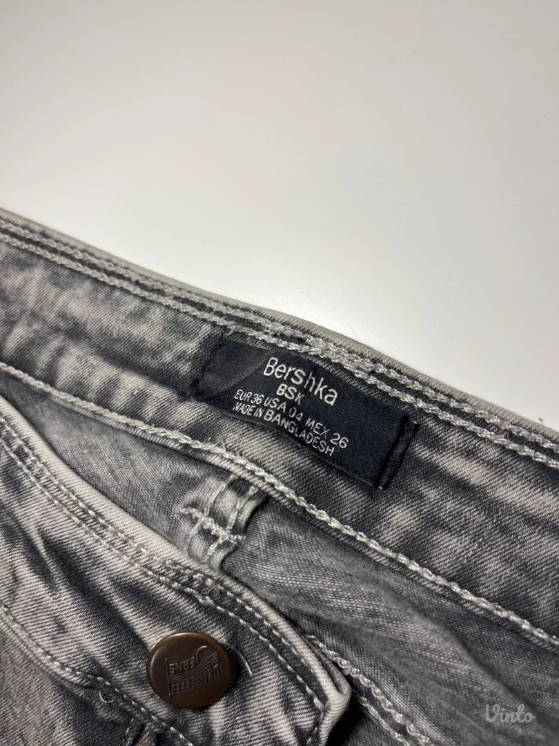 Farmerke sive sa linijom