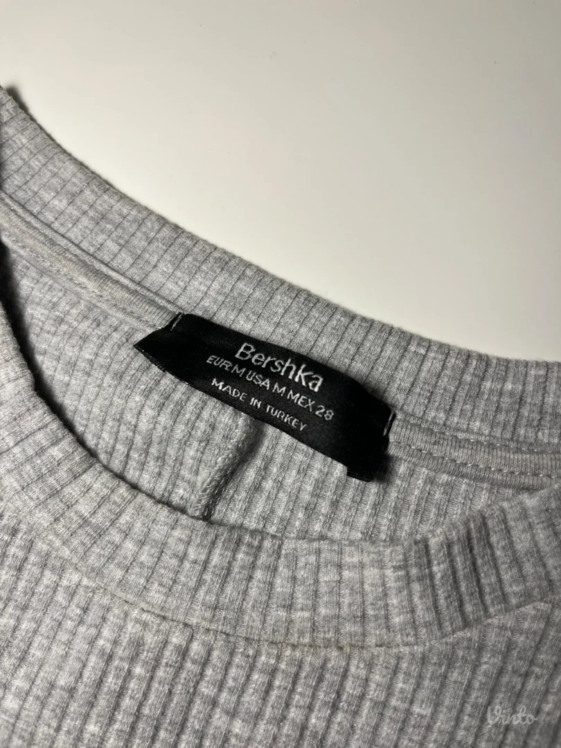 Bershka - siva haljina