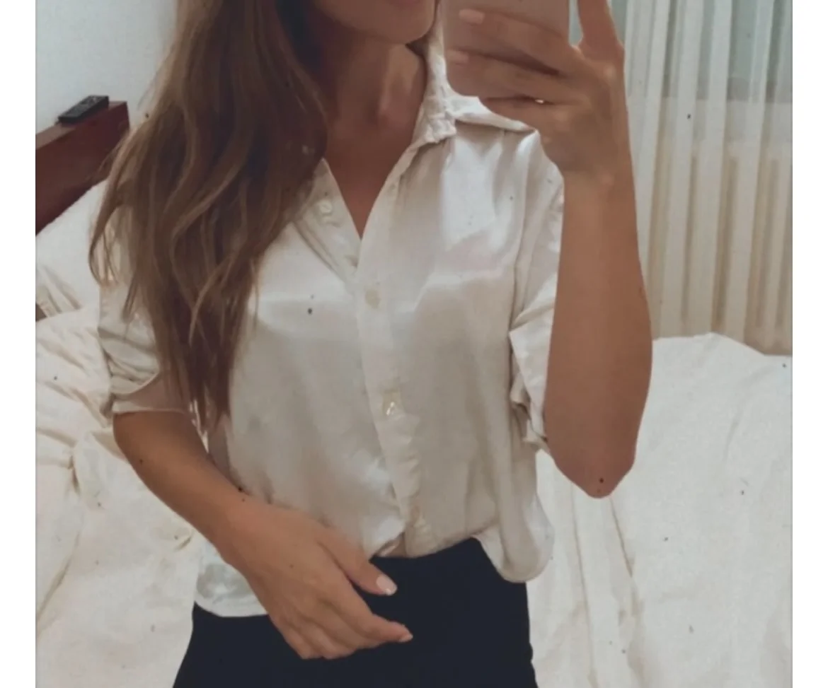Zara satenska kosulja