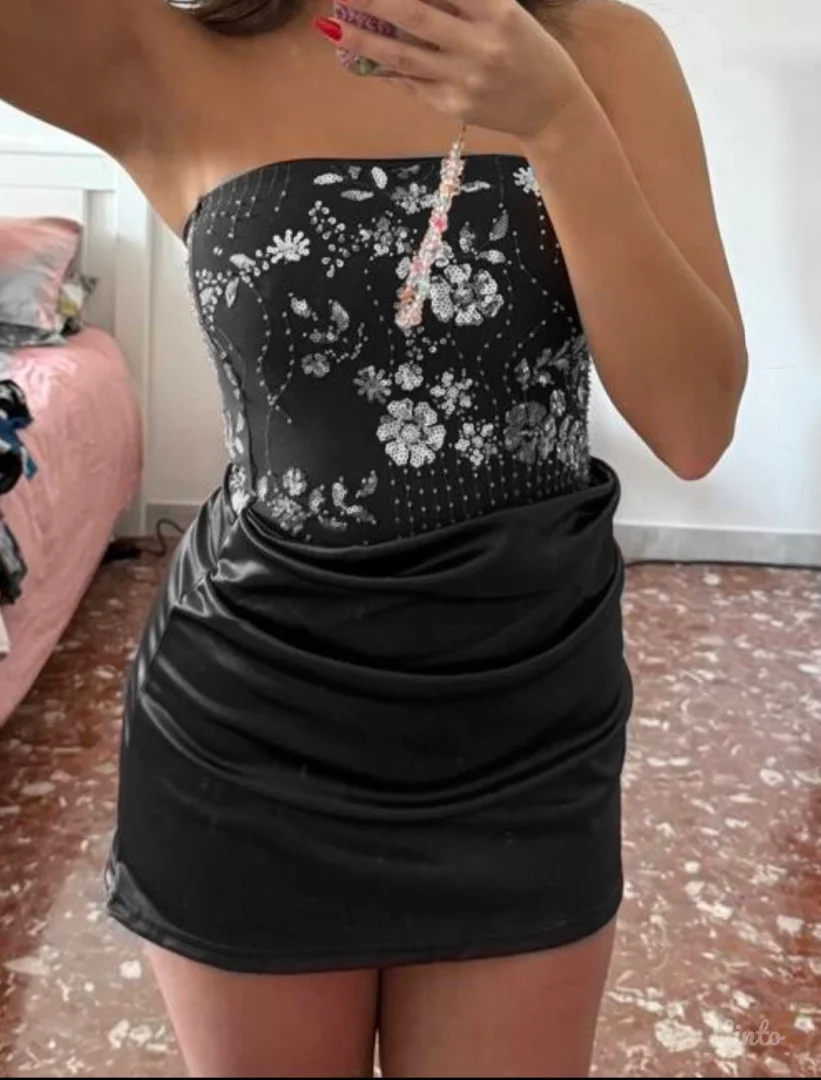 Haljina sa šljokicama