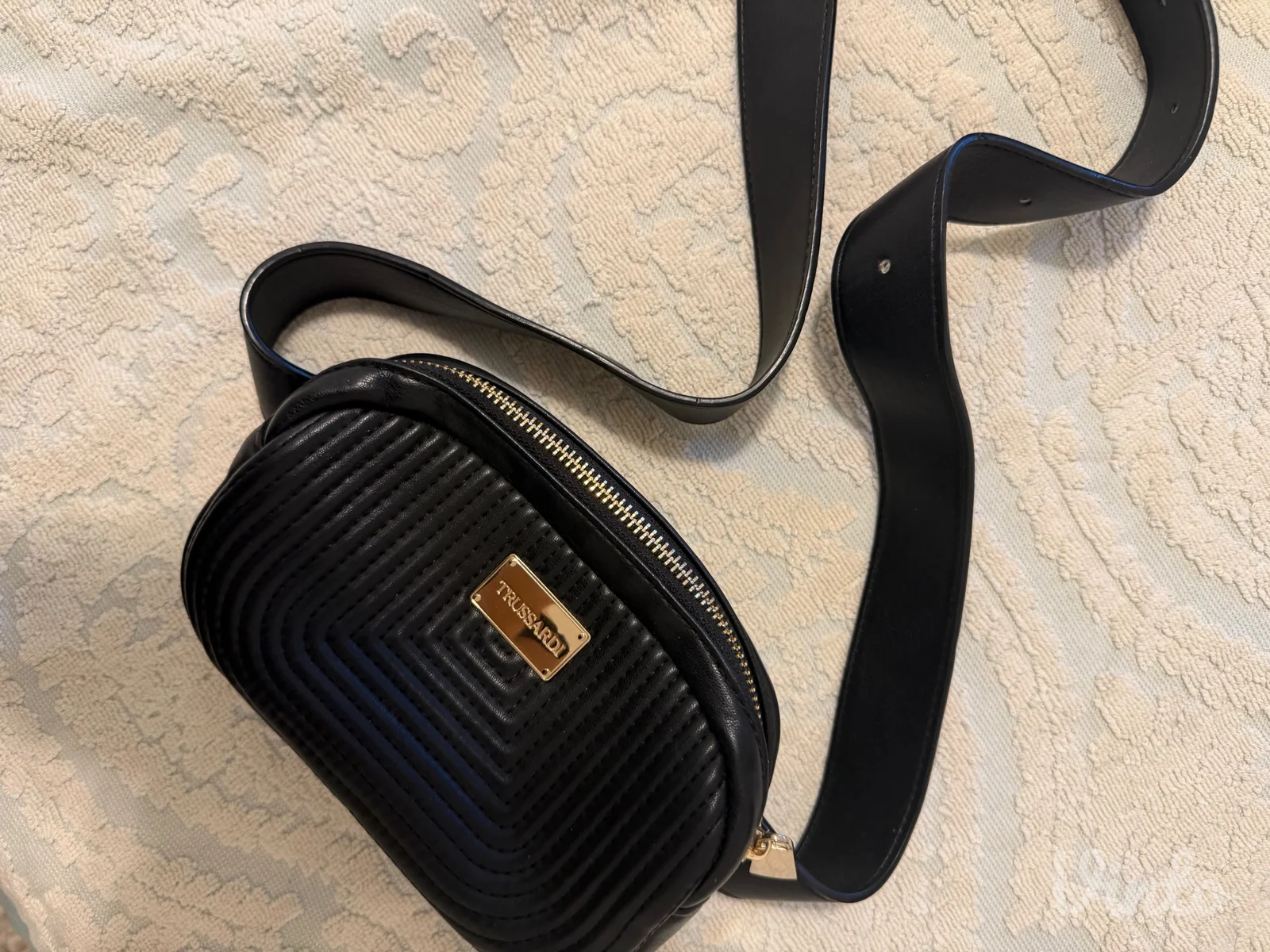 Trussardi Jeans original torbica – crna