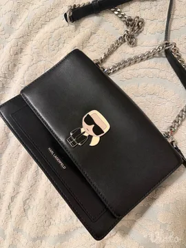 Karl Lagerfeld original torbica – crna