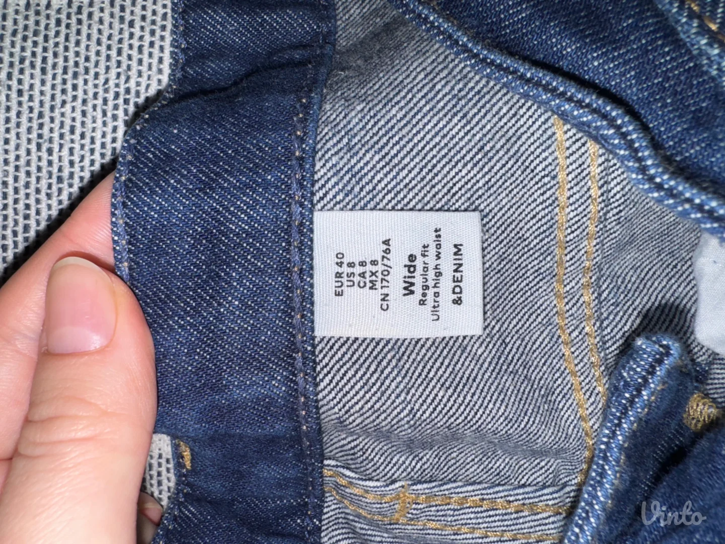 H&M široke farmerke