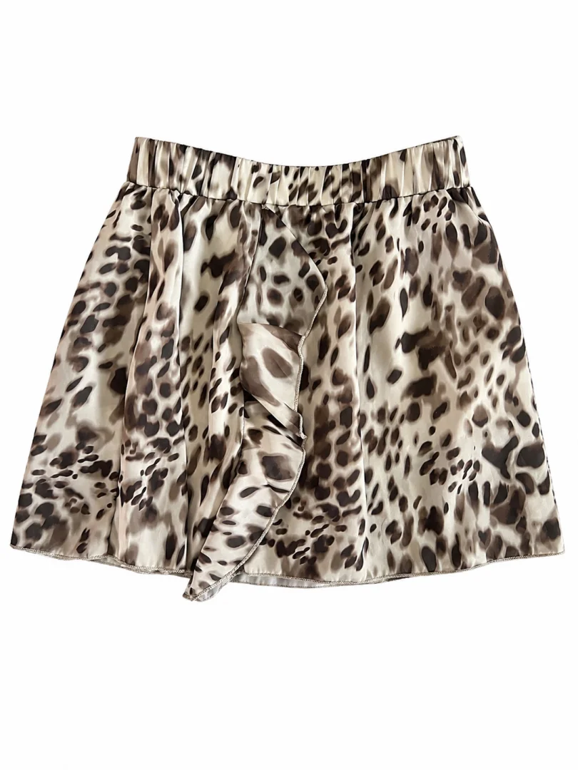 Shein leopard suknja