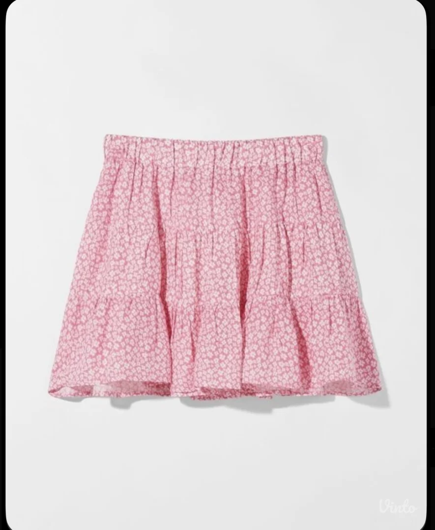 Bershka roze suknja