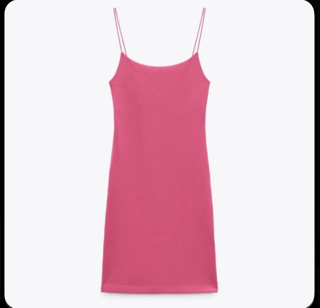 Zara roze mini haljina