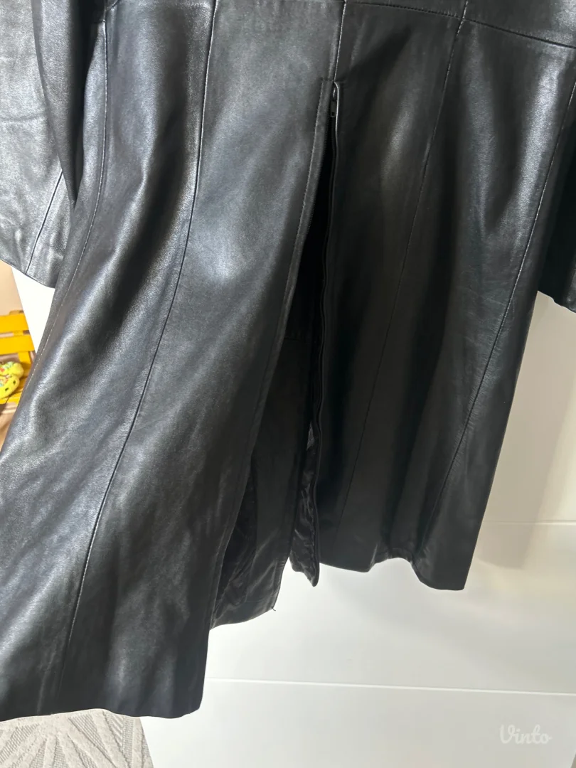 Vintage kožni mantil