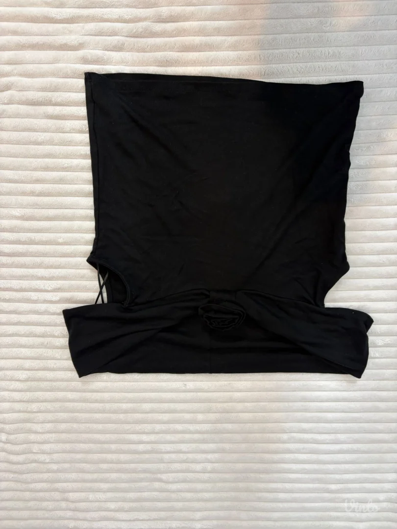 Mohito crna majica/ crop top