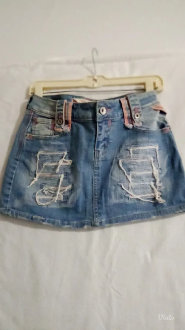 Teksas mini suknjica