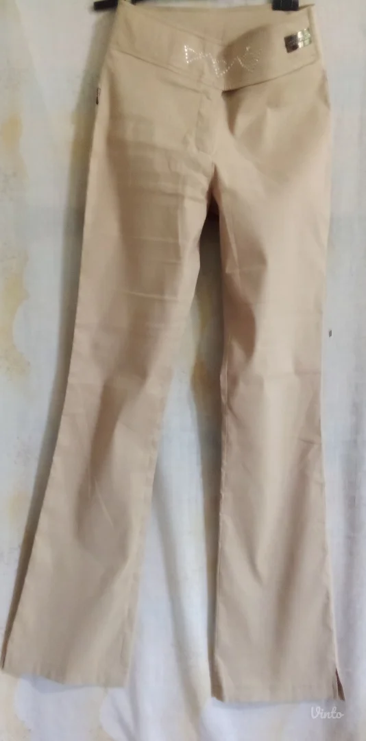 Krem letnje pantalone