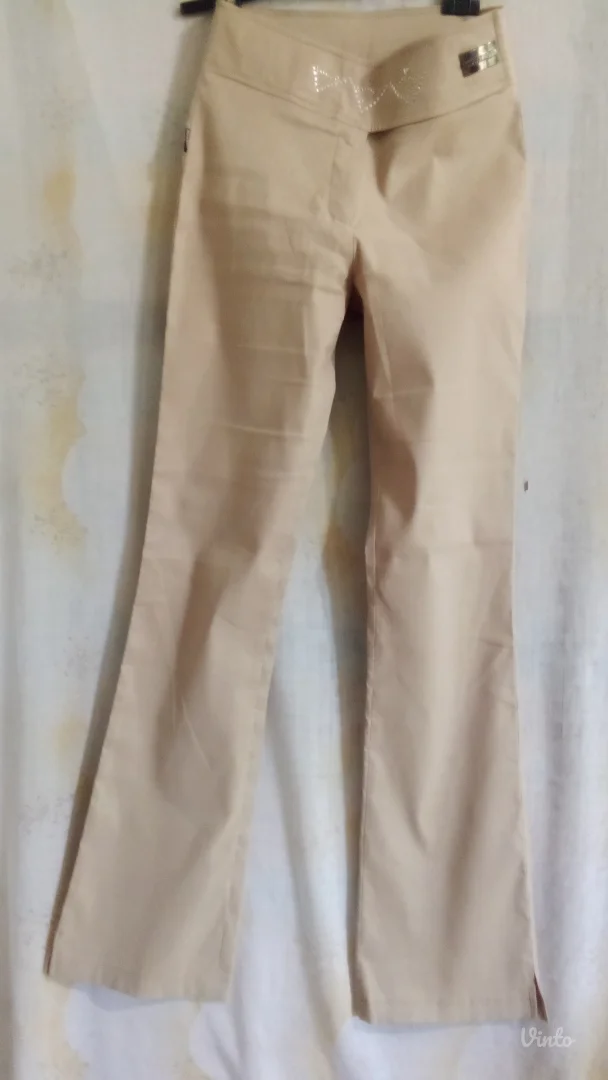 Krem letnje pantalone