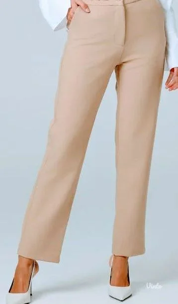 Krem letnje pantalone