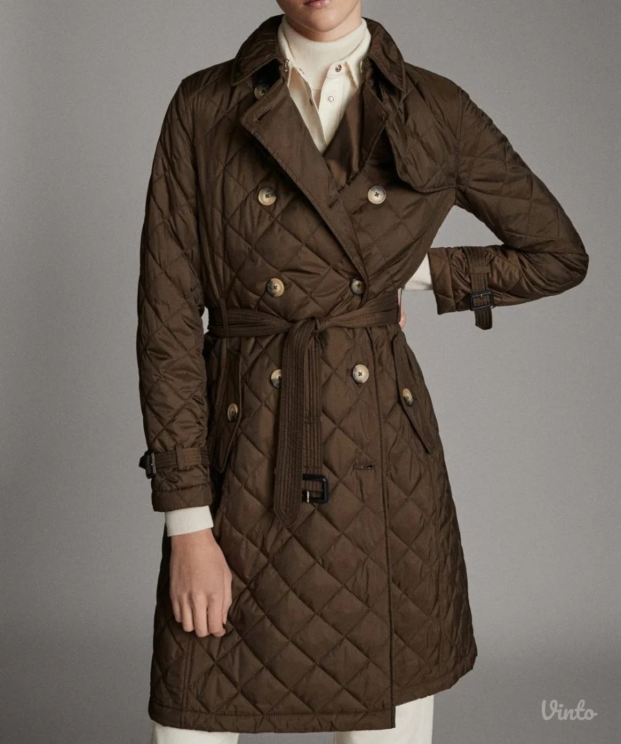 Duga proštepana jakna