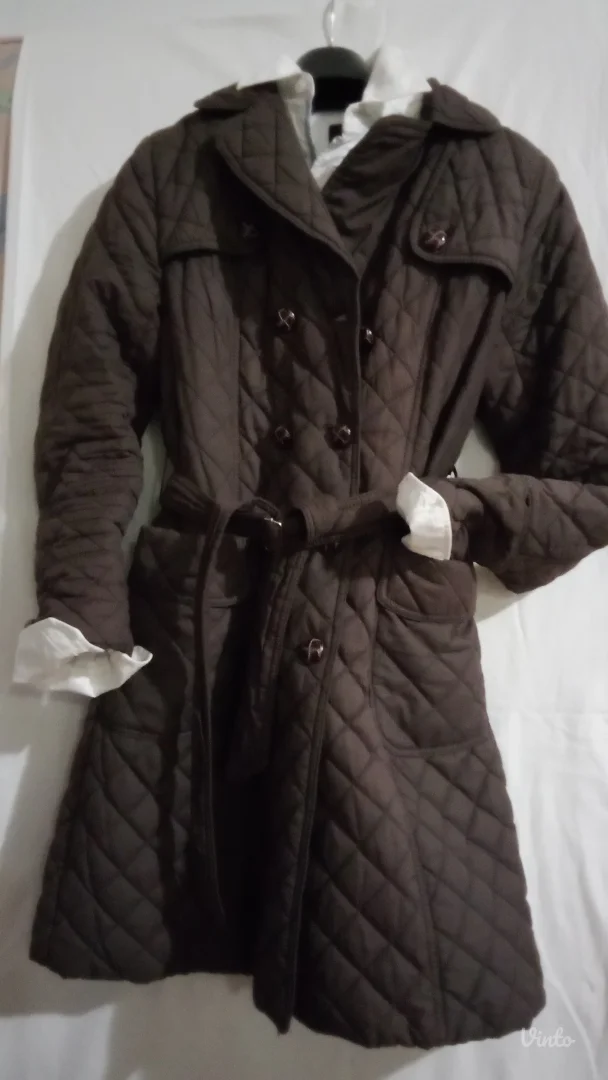 Duga proštepana jakna