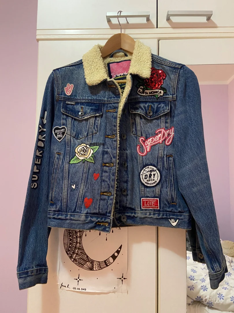 Superdry teksas jakna