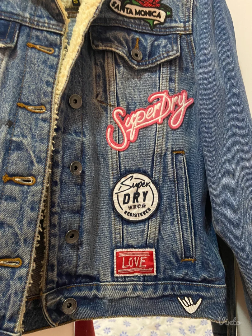 Superdry teksas jakna