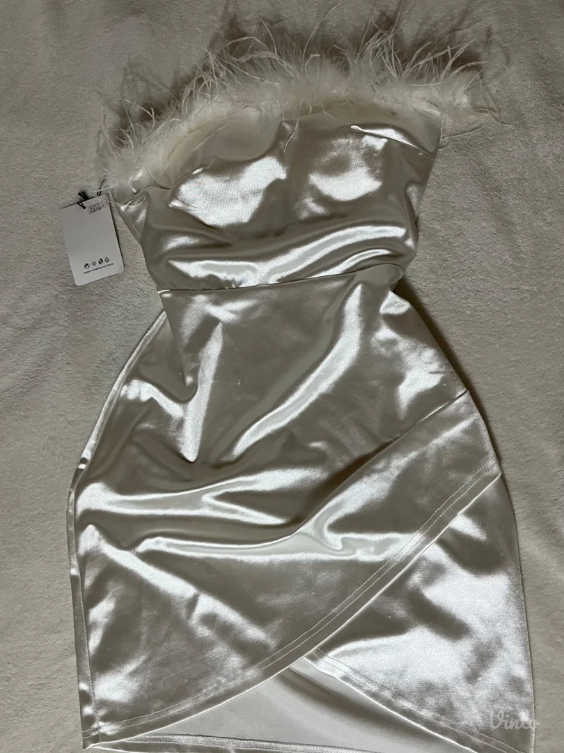 Saten haljina uni. NOVA!