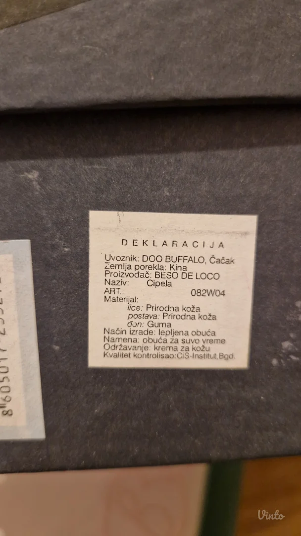 Crne cipele sa zidanom petom