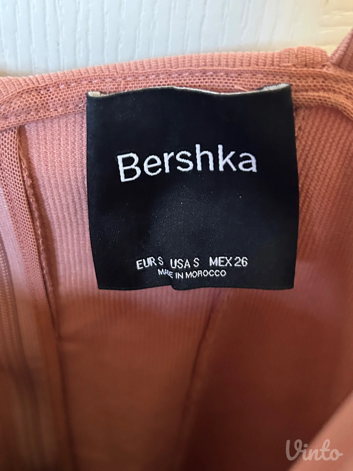 Kratka roze haljina
