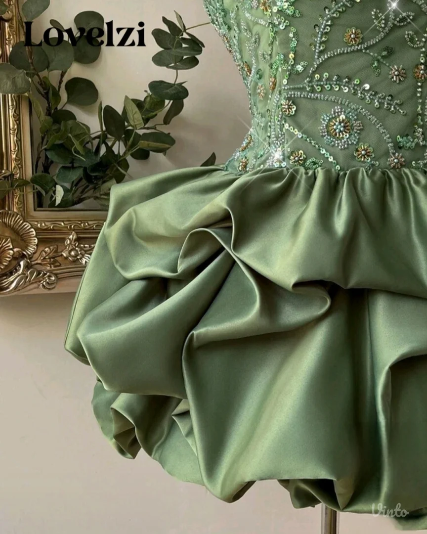 Zelena elegantna,svecana haljina