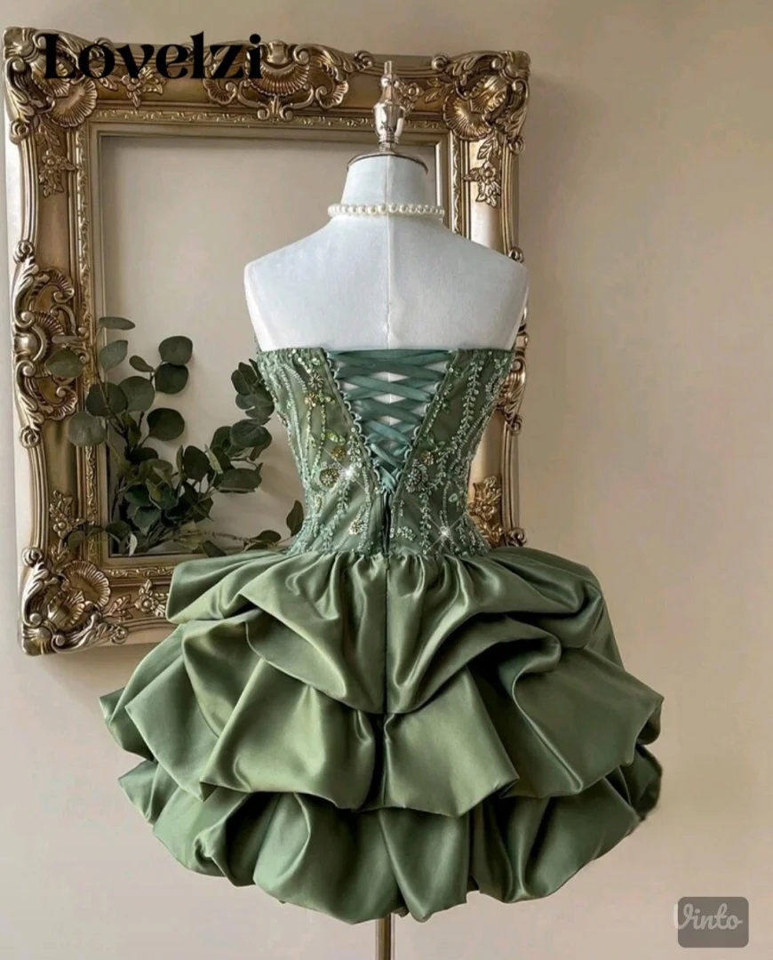 Zelena elegantna,svecana haljina