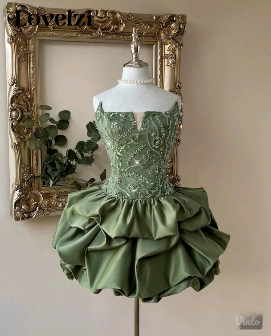 Zelena elegantna,svecana haljina