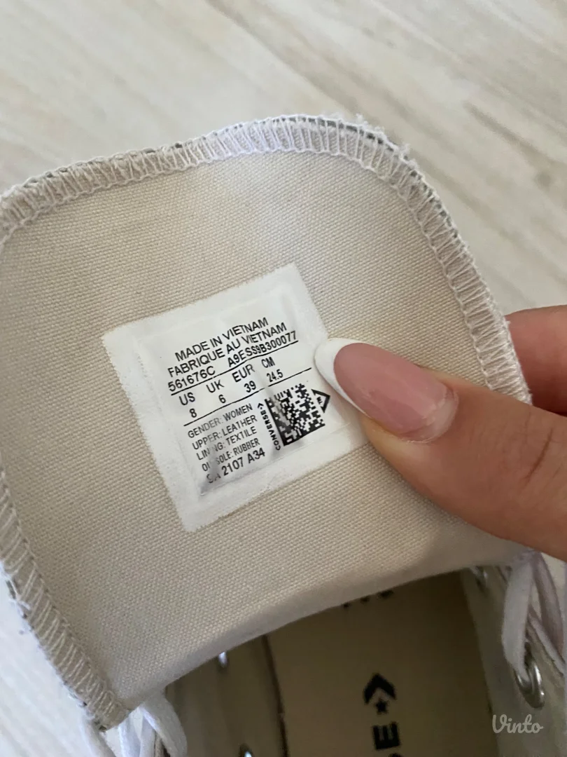 converse patike platform