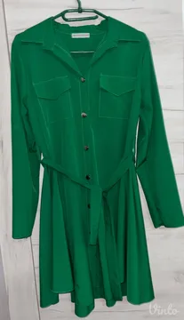 Zelena mini haljina