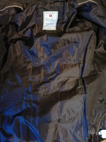 Retro jeans zimska jakna