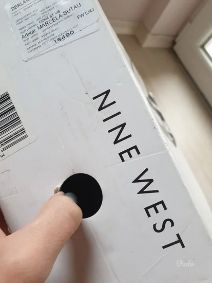 Nine west kozne cizme sa krznom