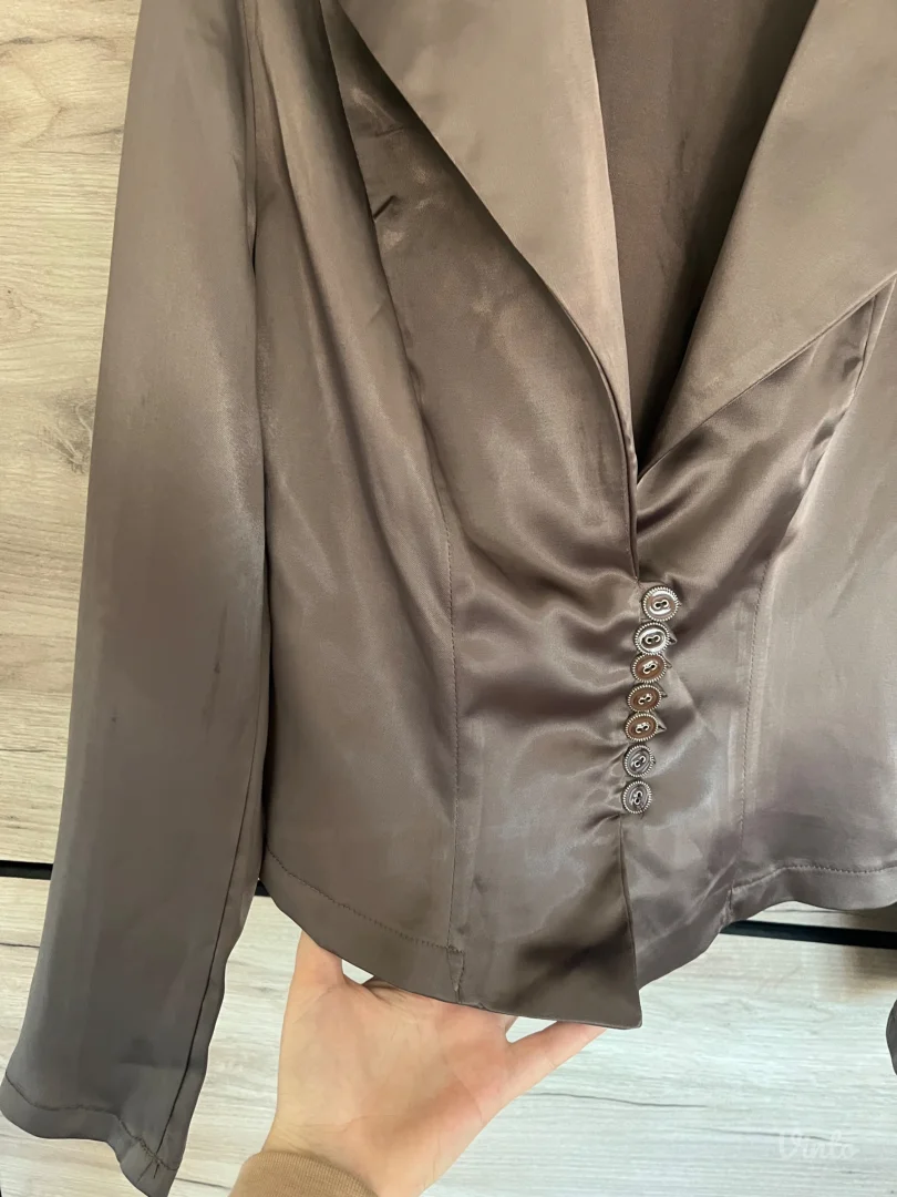 Saten korset košulja