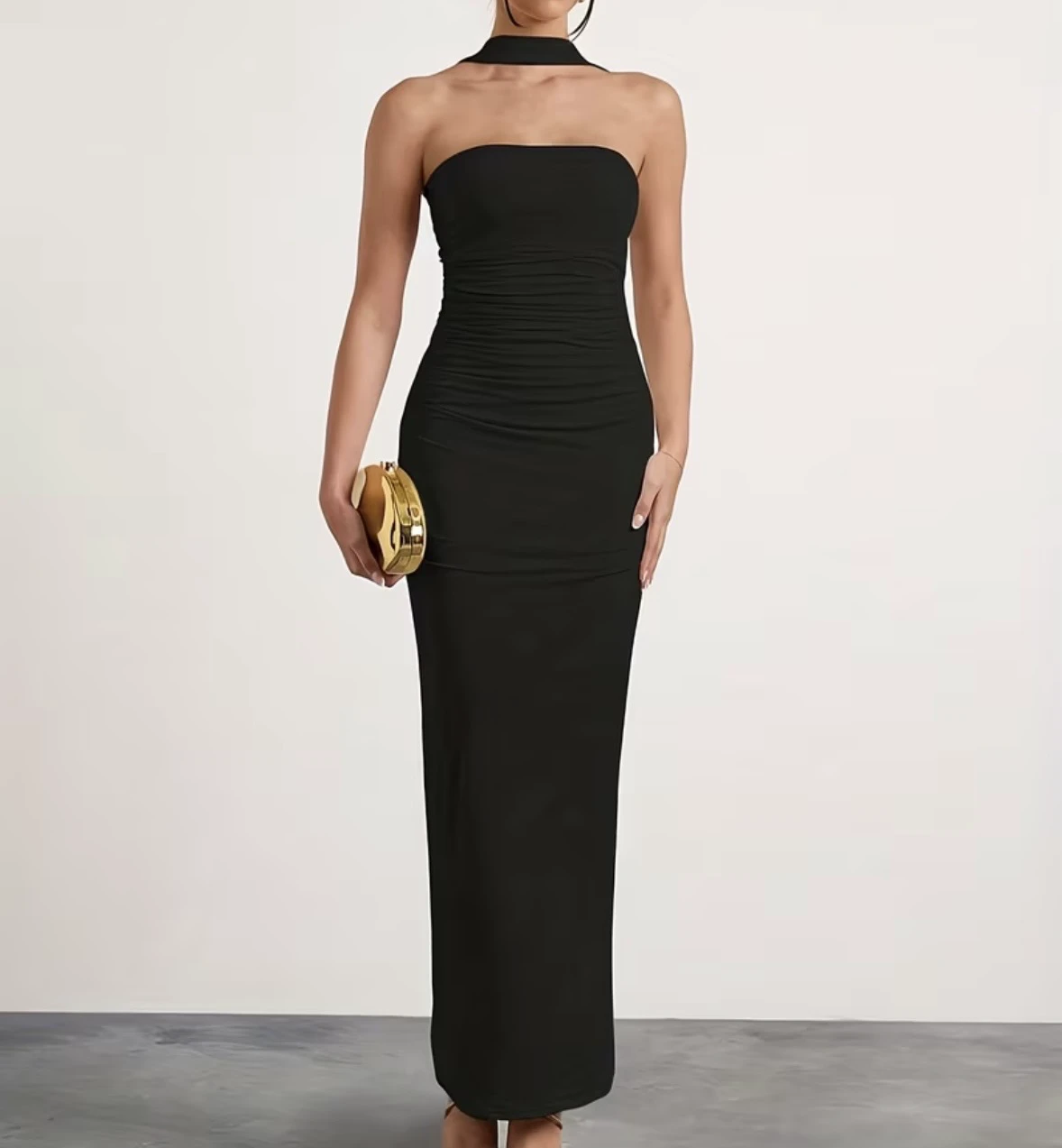 Crna elegantna haljina