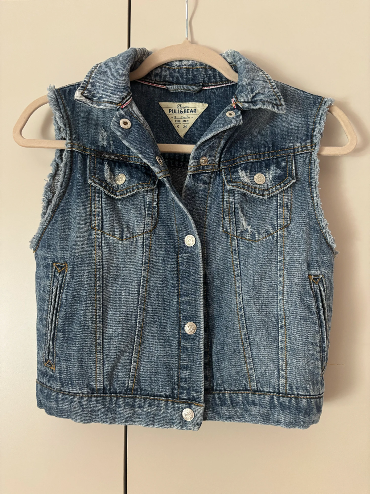 Pull&Bear teksas prsluk S