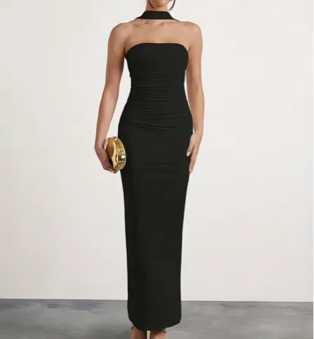 Crna elegantna haljina