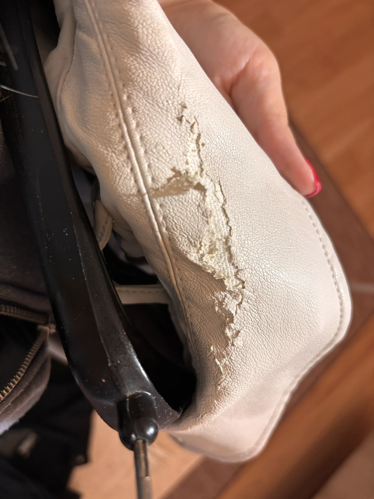 Stradivarius kožna jakna S