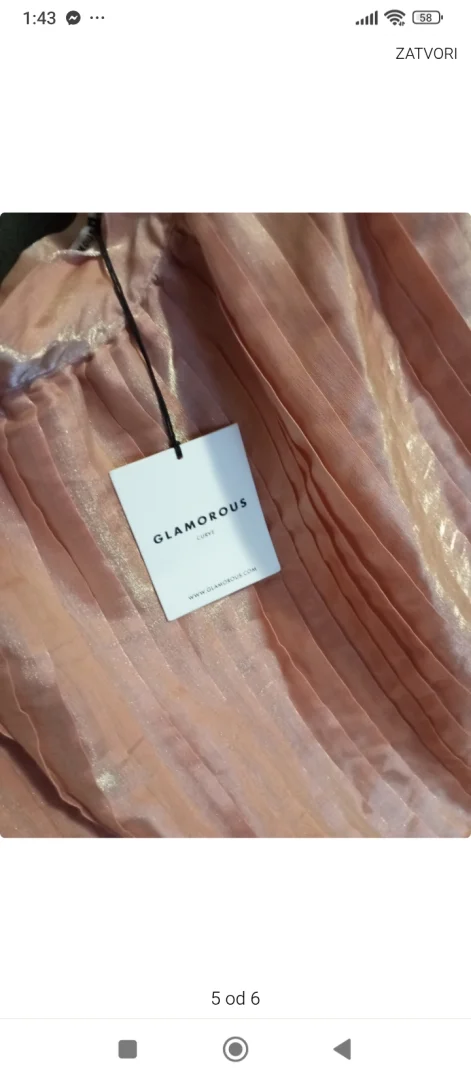 Svečana suknja velik broj