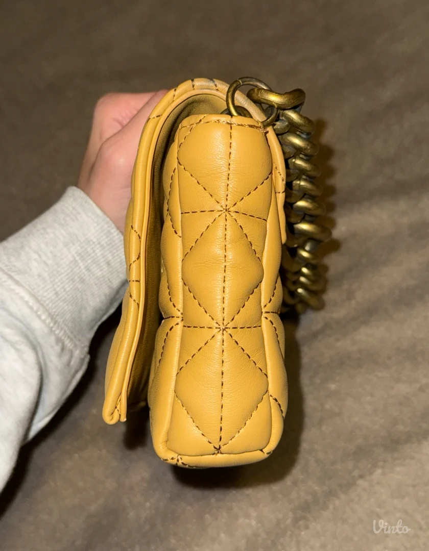 Zara torbica - Tamno žuta / senf žuta boja