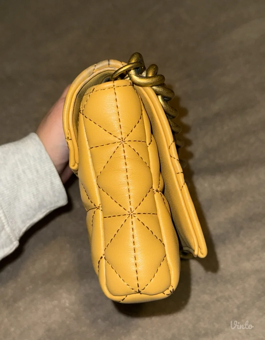 Zara torbica - Tamno žuta / senf žuta boja