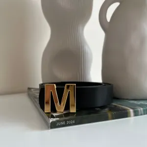 Mona - Crni kožni kaiš