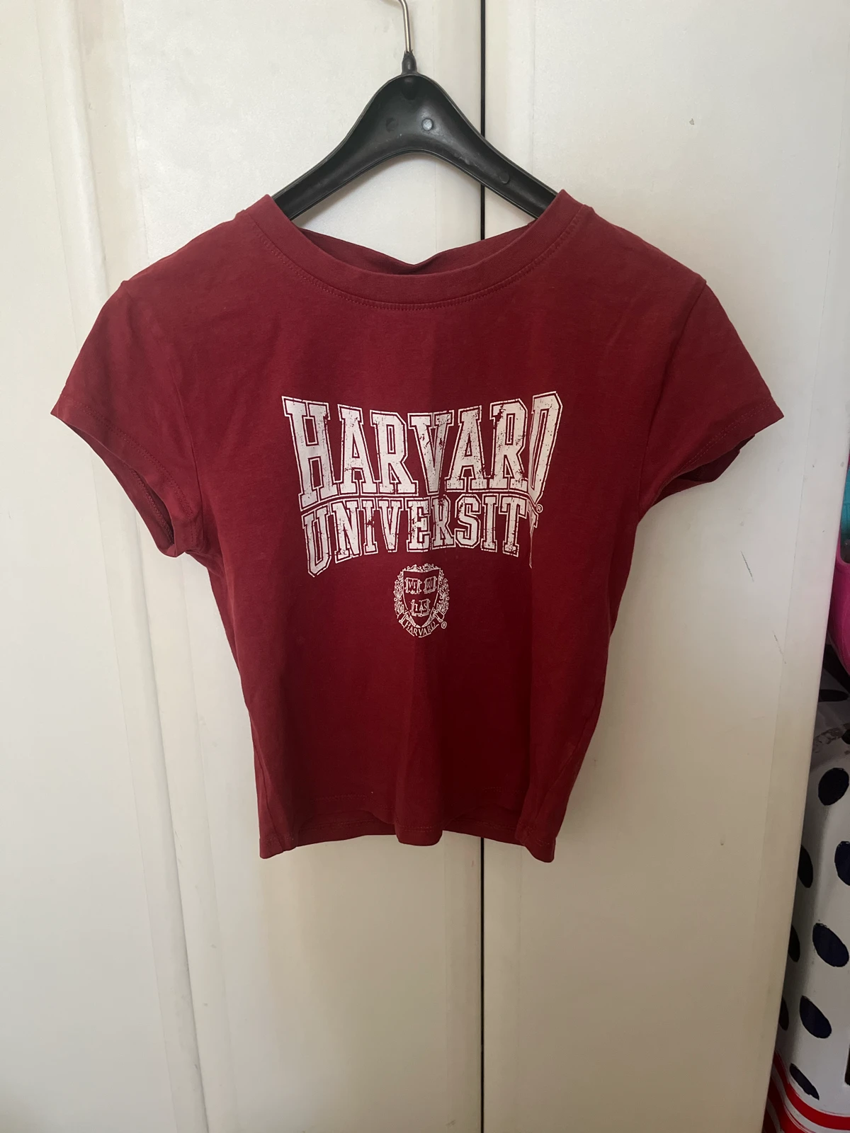 Harvard ženska crvena uska majca XS