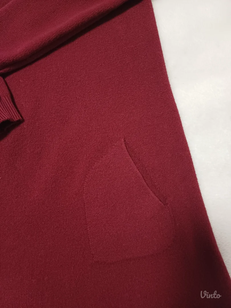 Bordo haljina kasmir